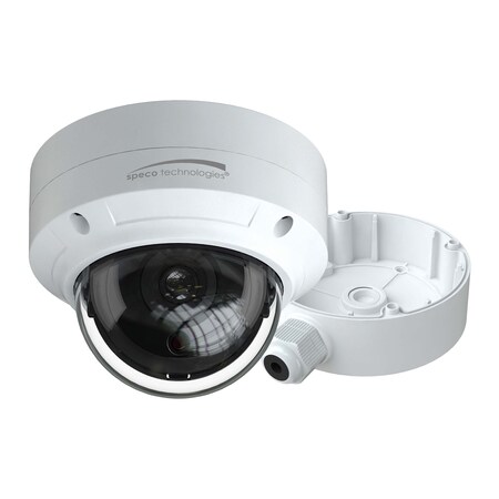 Speco Technologies 4MP H.265 AI Dome IP Camera w/IR, 2.8mm Fixed Lens O4D6